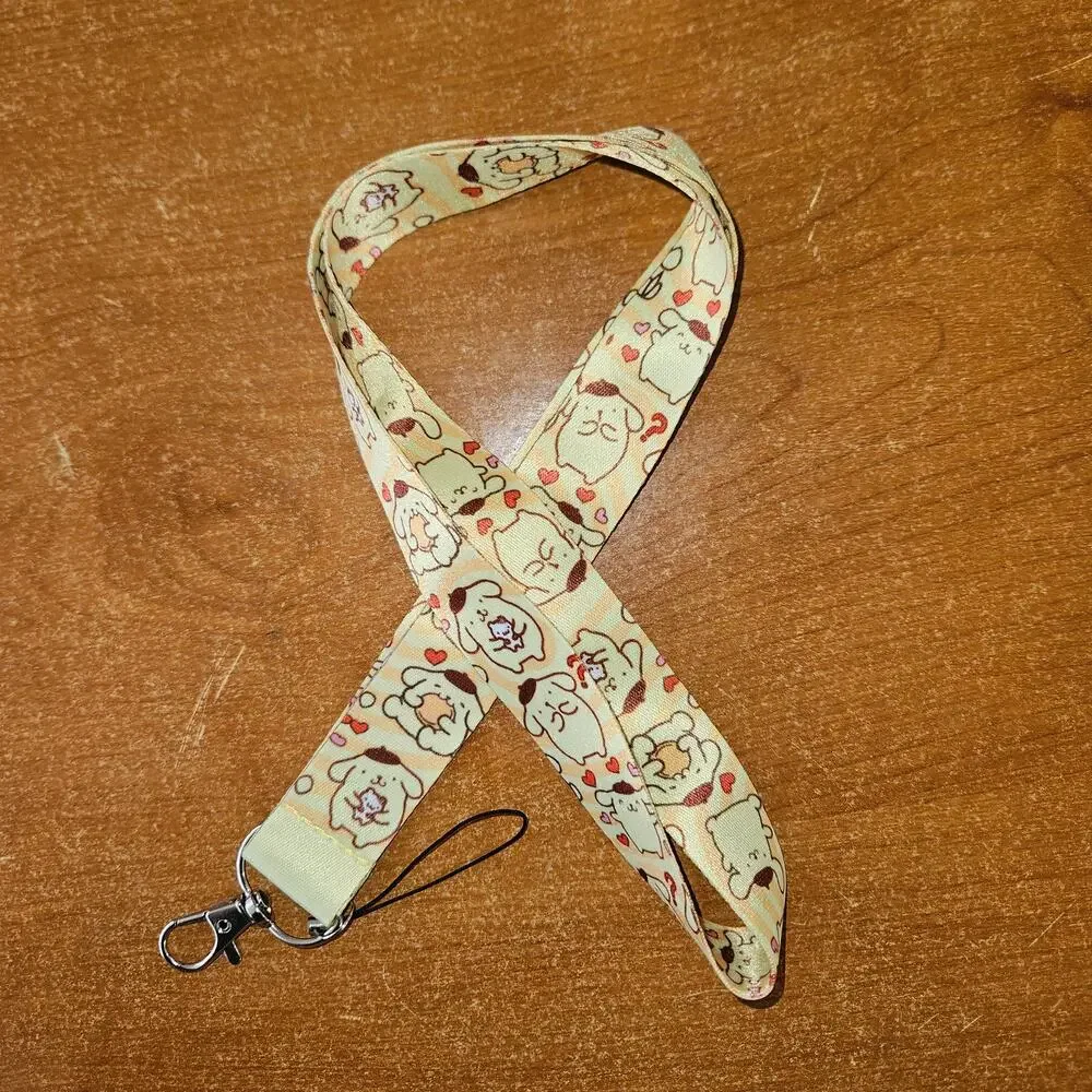Pompompurin Lanyard Sweet Golden Retriever Vibes for Your Everyday Carry